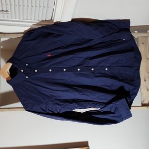 Ralph Lauren navy button down size L